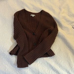 American Eagle button down sweater